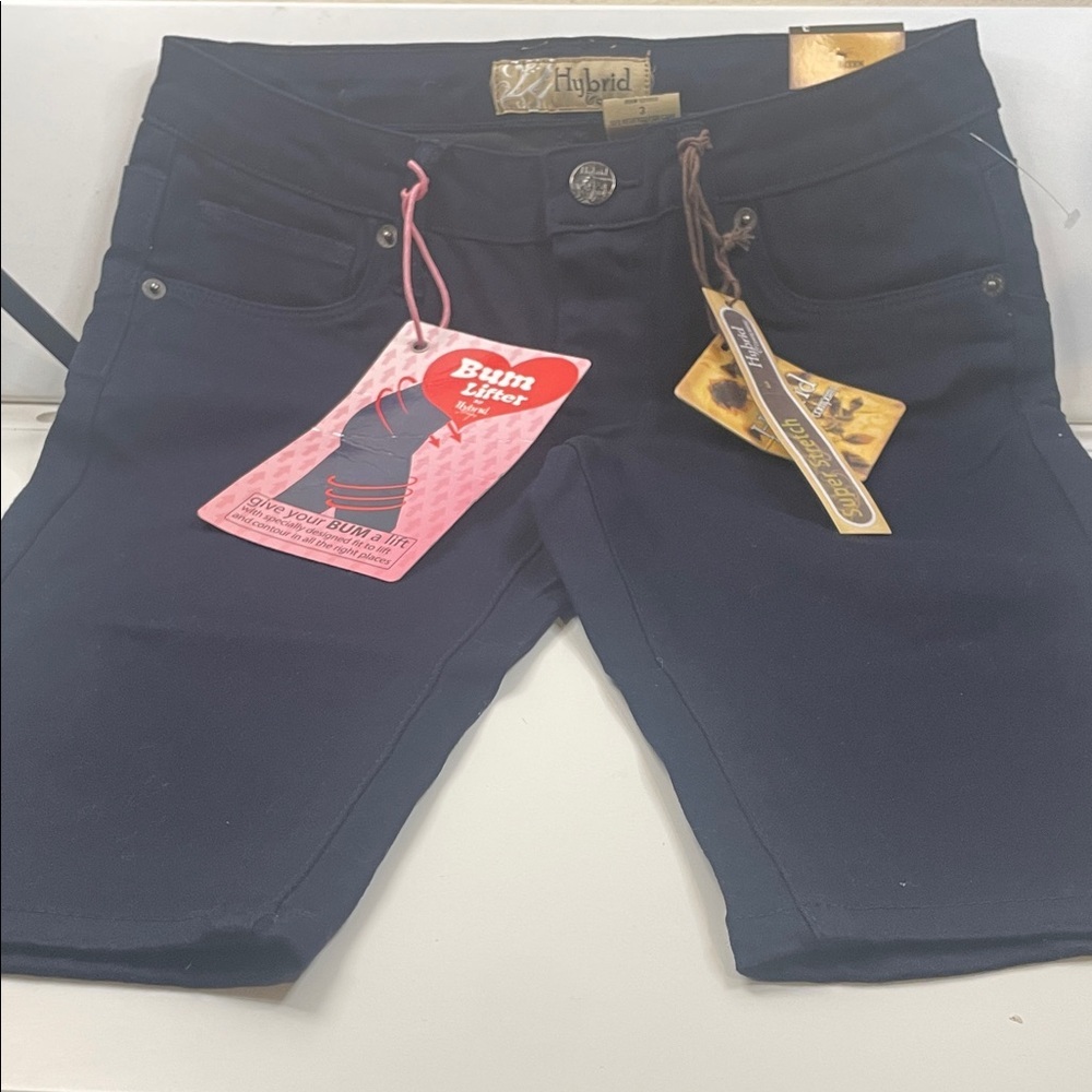 Hybrid & Company Black Bum Lifter Shorts